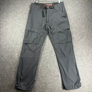 Wrangler ATG All Terrain Gear Men's Black Cargo Pants Size 34x30 Outdoor Active
